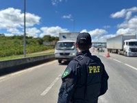 PRF realiza Comando de Saúde Preventivo na BR-101 na abertura da Operação Nacional de Segurança Viária 2025