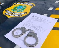 PRF prende foragido da Justiça em Serra