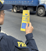 PRF e SETADES realizam ações de combate ao abuso e à exploração sexual de crianças e adolescentes nas rodovias capixabas