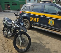 PRF recupera motocicleta clonada em Cariacica