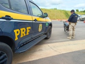 PRF recupera motocicleta clonada em Serra