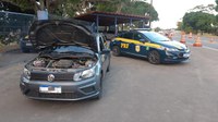 PRF recupera veículo clonado na BR 101, em Linhares/ES