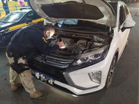 PRF recupera veículo roubado  durante fiscalização em Viana/ES