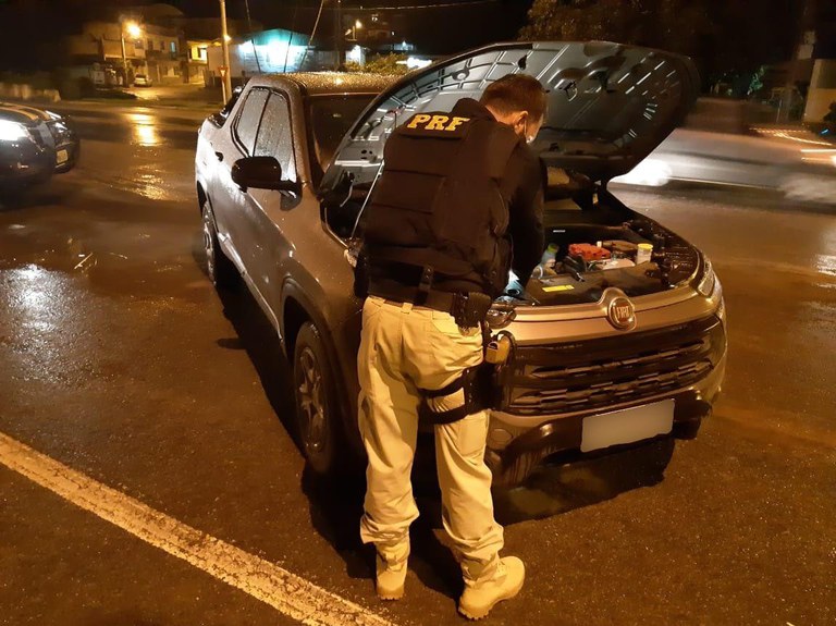 Veiculo clonado recuperado