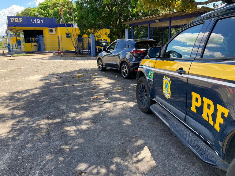 PRF recupera veículo na BR 101