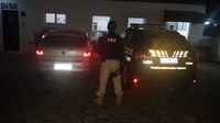 PRF apreende veículo clonado em cegonha