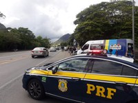PRF participa de operação integrada de segurança viária com o Detran, no Espírito Santo