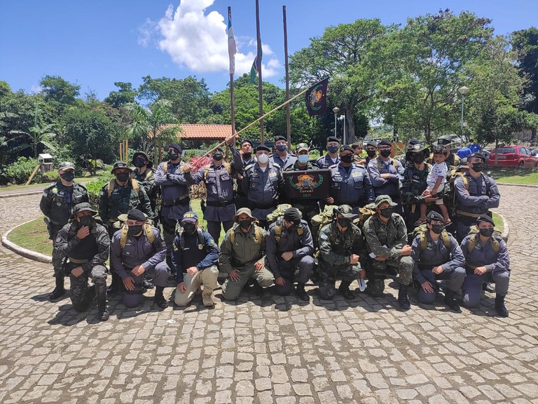 PRF participa da formatura do Curso de Operações Táticas em Mata Atlântica