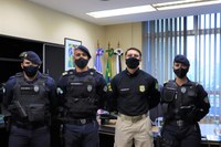 PRF recebe visita da Guarda Municipal de Serra