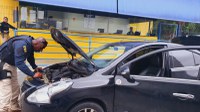 PRF recupera veículo clonado durante fiscalização na BR 101