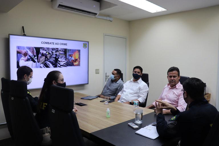 Visita do Deputado Federal Neucimar Fraga