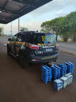 Homem é preso  com mais de 100kg de maconha  durante a fiscalização de um ônibus na Br 153, em Itumbiara(GO)