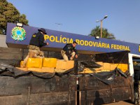 PRF apreende 5,5 toneladas de maconha em Paranaiguara (GO)