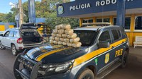 PRF apreende 25 kg de skunk após acompanhamento tático na BR-060, em Jataí (GO)