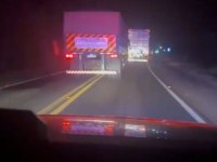 Motorista sob efeito de anfetamina foge da PRF e tomba caminhão na BR-153