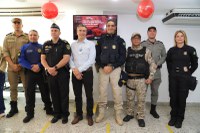 Forças de segurança de Goiás se unem em campanha de doação de sangue para o Hospital Araújo Jorge