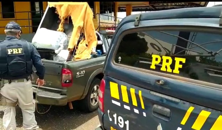 PRF recupera caminhonete e detém idoso por apropriação indébita