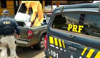 PRF recupera caminhonete e detém idoso por apropriação indébita