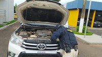 PRF prende empresário com Hilux clonada na BR 050, em Catalão-GO