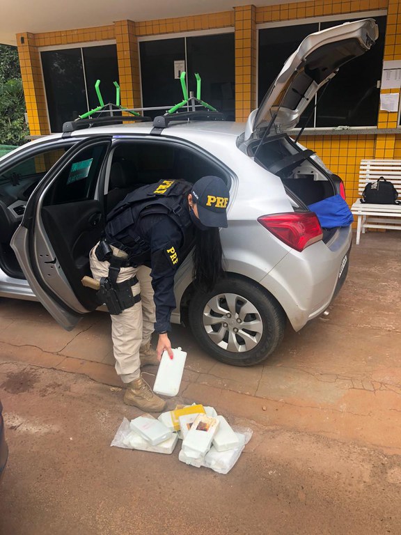 PRF apreende droga avaliada em mais de R$ 1,7 milhão no sudoeste goiano