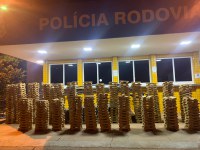 PRF apreende 1,3 tonelada de maconha em Jatai