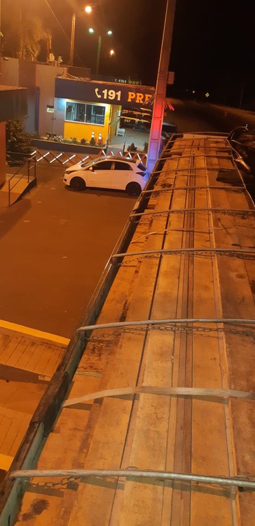 Madeira apreendida em Jataí