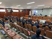 Superintendente da PRF em Goiás se reúne com o efetivo da 7ª Delegacia