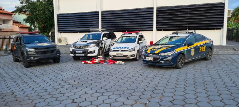 Força-tarefa policial apreende carregamento de pasta base de cocaína que seria destinado a Estados Nordestinos