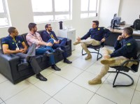 Gestores da PRF e Correios em Goiás se reúnem para tratar de pautas comuns das instituições.