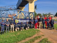 PRF  em Goiás desenvolve  Ação Educativa  "Travessia Segura"