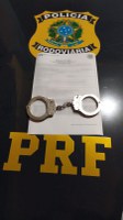 PRF cumpre mandado de prisão na BR-135