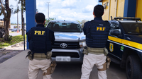 PRF recupera na BR-135, em São Luís/MA, caminhonete que havia sido furtada em Parauapebas/PA