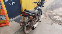 PRF recupera motocicleta roubada com sinais identificadores adulterados na BR-135, em São Luís (MA)