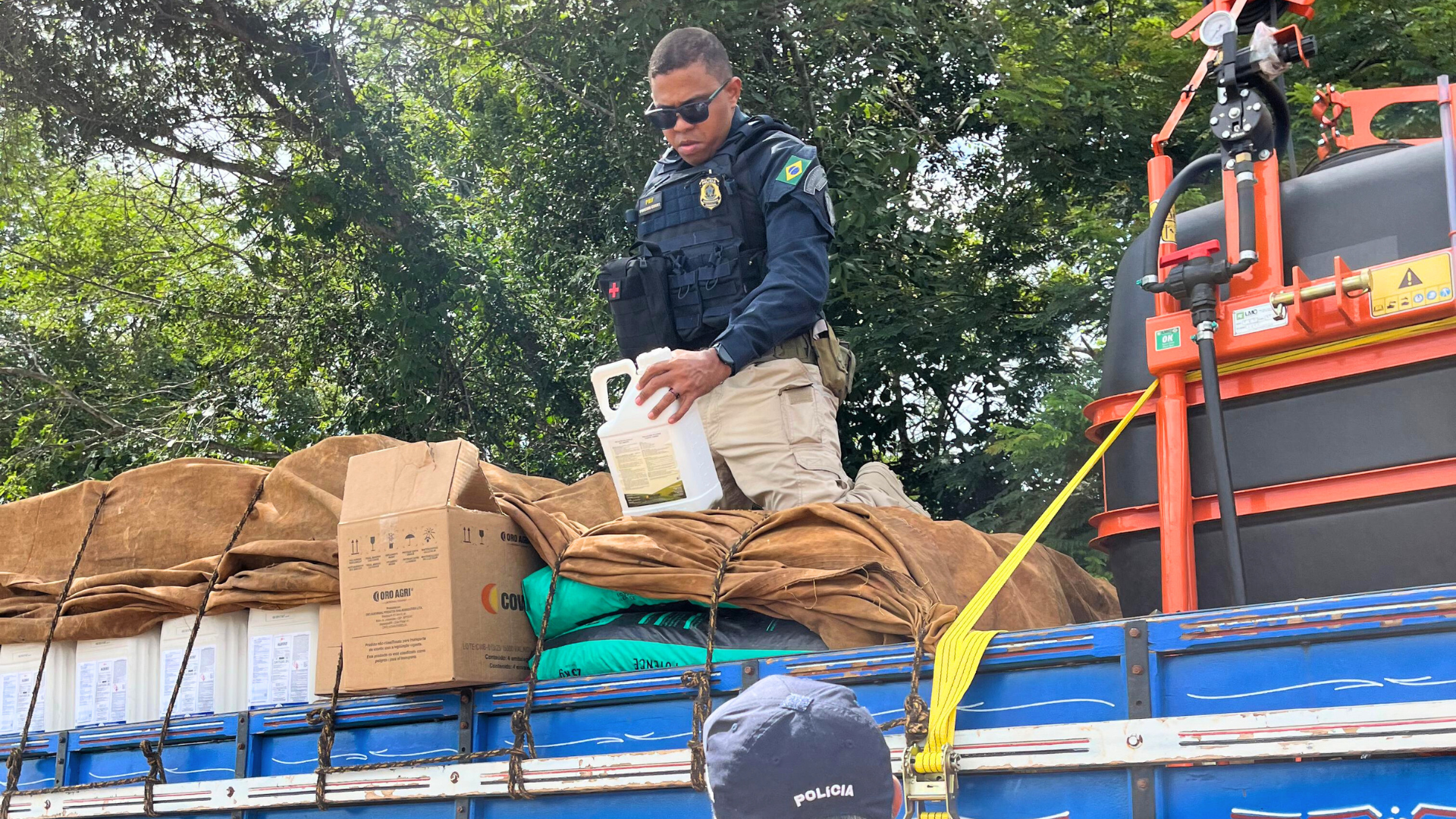 Apreensão de agrotóxicos em Barra do Corda/MA.