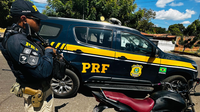 PRF apreende motocicleta adulterada em Caxias (MA)