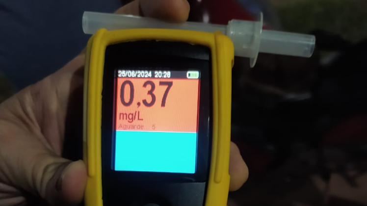 Ocorrência de embriaguez na condução de veículo automotor em Açailândia/MA