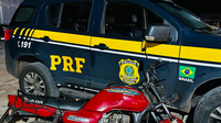 PRF recupera duas motocicletas com registro de roubo em fiscalizações no Maranhão