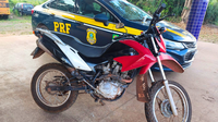 Motocicleta com registro de roubo em Teresina (PI) é recuperada pela PRF em Açailândia (MA)