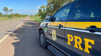Caminhoneiro é detido pela PRF na BR-010 após dirigir 30 horas seguidas