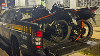 Duas motocicletas roubadas são recuperadas pela PRF em Caxias (MA)
