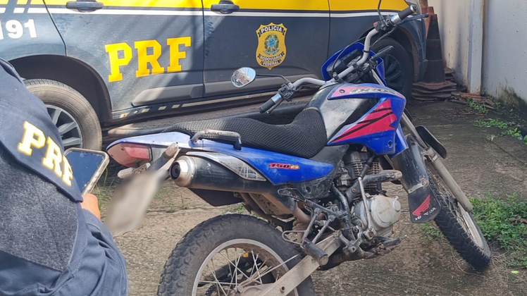 Moto recuperada em São Luís