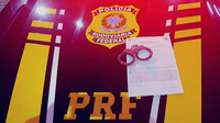 PRF cumpre dois mandados de prisão nas rodovias federais maranhenses durante o final de semana