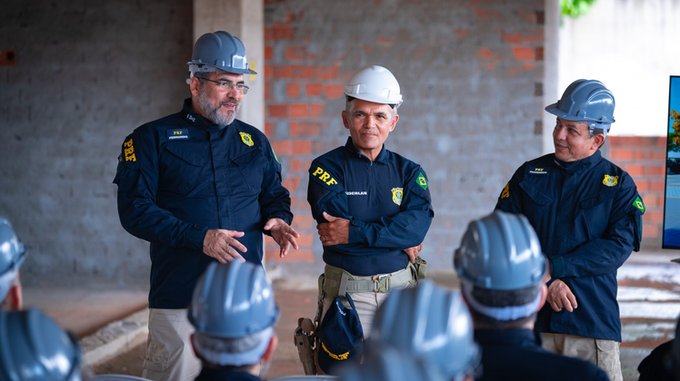 Visita à obra da nova Sede da PRF no Maranhão