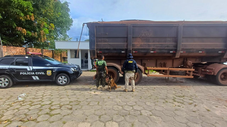 Apreensão de drogas na BR-135, em São Luís (MA)