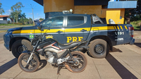 PRF recupera motocicleta com sinais de adulteração em Peritoró (MA)