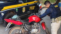 PRF recupera motocicleta com registro de furto e prende condutor por receptação em Caxias (MA)
