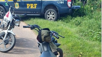 Motocicleta roubada é recuperada na BR-316, em Pio XII (MA)