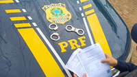 PRF cumpre dois mandados de prisão por pensão alimentícia no mesmo dia em Balsas (MA)