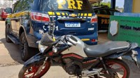PRF apreende motocicleta adulterada em Caxias (MA)