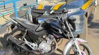 Motocicleta com sinais adulterados e registro de roubo é recuperada pela PRF em Caxias (MA)